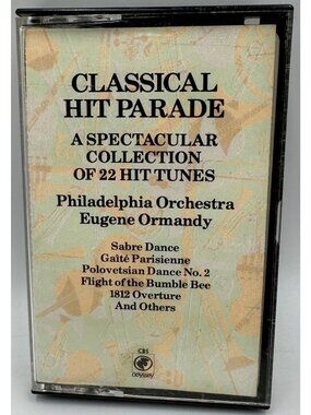 Classical Hit Parade Cassette Tape Philadelphia Orchestra Eugene Ormandy